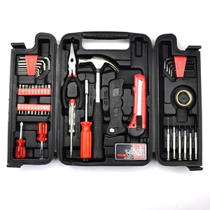 Kit <span class=keywords><strong>de</strong></span> herramientas para el hogar, 130 piezas al por mayor, Color personalizado, brocas <span class=keywords><strong>de</strong></span> <span class=keywords><strong>destornillador</strong></span> <span class=keywords><strong>de</strong></span> primera calidad, cajas <span class=keywords><strong>de</strong></span> herramientas manuales - Product Image 1