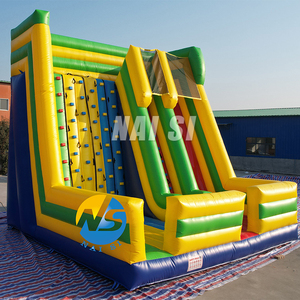 Inflatable leo núi đá Inflatable cực leo lên trượt leo tường với trượt trẻ em sân chơi đồ chơi ngoài trời trò chơi vui nhộn - Product Image 3