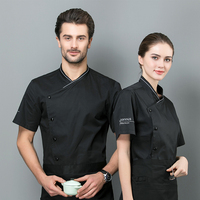Uniforme de chef de cuisine de haute qualité avec logo, service personnalisé, uniformes de restaurant modernes
