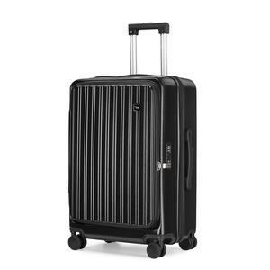 Valise à roulettes de voyage d'affaires à ouverture frontale de grande capacité quotidienne de 20 pouces, cadeau d'entreprise, bagages pour voyageurs d'affaires - Product Image 6