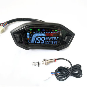 Compteur de vitesse numérique LCD pour moto, tachymètre, odomètre pour Bajaj Pulsar NS200 <span class=keywords><strong>200</strong></span> <span class=keywords><strong>NS</strong></span> - Product Image 6