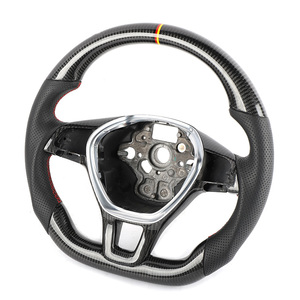 Volant en fibre de carbone à fond plat pour VW MK7 <span class=keywords><strong>DSG</strong></span> <span class=keywords><strong>Golf</strong></span> 7 <span class=keywords><strong>Golf</strong></span> 7.5 <span class=keywords><strong>Golf</strong></span> <span class=keywords><strong>6</strong></span> POLO GTE <span class=keywords><strong>GTI</strong></span> GLD GTS GLI - Product Image 2