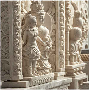 Новый тяжелый гравировальный мраморный гранитный надгробный станок с ЧПУ для резьбы по камню - Product Image 6