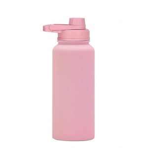 Custom 32oz Reusable Large Capacity Portable Sports Water <b>Bottle</b> Gym Cup Stainless Steel Water <b>Bottle</b> Direct Drinking <b>Flask</b> - Product Image 1