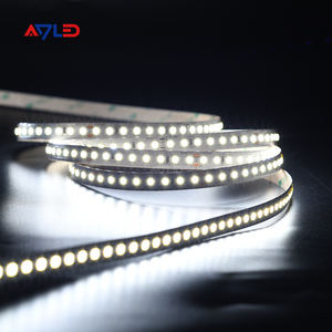 Bande LED SMD à haute efficacité 180LM/W, SMD2835, 128 LED/m, 10 mm, CRI90, DC24V, 12,8 W, bande lumineuse décorative étanche pour façade extérieure - Product Image 1