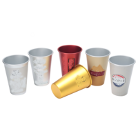 Mug de voyage en aluminium avec logo personnalisé et fonction de détection de température froide pour une utilisation moderne