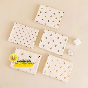 Couverture d'emmaillotage pour bébé en mousseline de qualité supérieure, douce et respirante, pour nouveau-né - Product Image 2