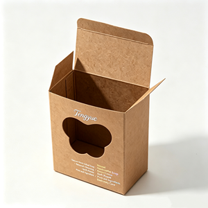 China Wholesale Natural Kraft paper soap <b>boxes</b> for hand made soaps - customized handmade soap packaging box - Product Image 2