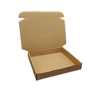 Boîte en carton pliable avec logo personnalisé, boîte d'expédition ondulée, emballage cadeau, jouet, vêtements, boîtes aux lettres d'achat