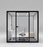 Cabine de musique acoustique pour téléphone Pod Audio Studio salle insonorisation étanche pour école bureau bâtiment hôpital et atelier utilisation