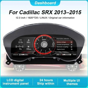 แผงหน้าปัดดิจิตอล LCD สำหรับ Cadillac SRX ปี 2013-2015 พร้อมระบบ GPS มาตรวัดความเร็ว ชุดหน้าปัดแสดงผลเสมือนจริง มาตรวัดรอบเครื่องยนต์ นาฬิกา ขนาด 12.3 นิ้ว - Product Image 4