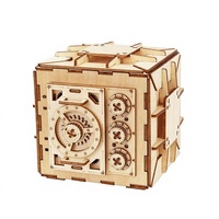 Vente en gros transfrontalière de jouets puzzles 3D en bois, blocs de construction emboîtables, coffres à bijoux artisanaux à combinaison, boîtes à bijoux faites à la main