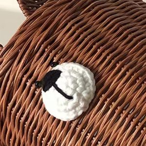 กล่องใส่กระดาษทิชชูทรงหมีสีน้ำตาล สไตล์น่ารัก สำหรับตกแต่งห้องเด็ก ผลิตในเวียดนาม ลดราคาพิเศษ - Product Image 5