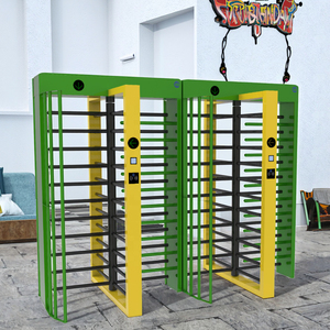 Sistema de venta de boletos electrónicos de código QR bidimensional de alta seguridad Torniquetes de altura completa Directo de fábrica para uso en campo de fútbol - Product Image 3