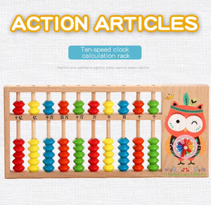 ของเล่นเพื่อการศึกษากรอบการเรียนรู้แนวตั้งของเล่นเพื่อการศึกษาควบคุมทางคณิตศาสตร์อเนกประสงค์ - Product Image 6