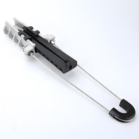 Serre-câble isolé en alliage d'aluminium FO-PAL1000 de type cale pour câblage de 7-11 mm pour système de communication optique