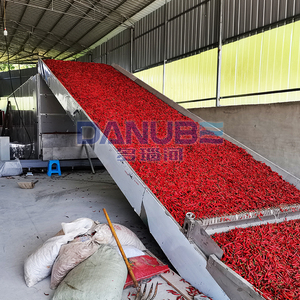 Secador de malla para flores de gran capacidad y bajo consumo energético, equipo de secado continuo para procesamiento de rosas - Product Image 6
