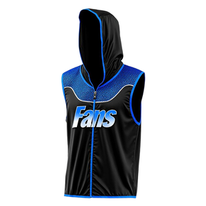 Sweat à capuche sans manches personnalisé pour homme pour la boxe, la marche sur le ring, l'entraînement MMA, la salle de sport, style musclé, vêtements de sport de rue - Product Image 2