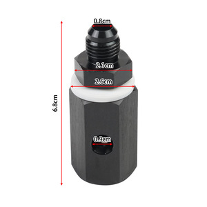 Válvula de Retención para Combustible, Tapón de Ventilación AN6 AN8 AN10 3/4 Pulgadas, Sello de Goma, para Aceite, Temperatura Normal, Operación Manual - Product Image 1