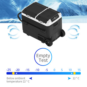Logotipo personalizable coche portátil <span class=keywords><strong>Frin</strong></span> batería solar compresor tipo ABS y material plástico Refrirator caja de refrigeración - Product Image 4