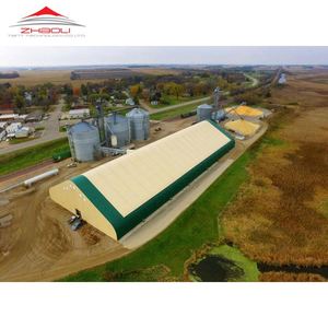 2025 giá tốt nhất Kết Cấu Thép hệ thống kho vải xây dựng 0,55kn gió tuyết tải giàn nhúng nóng - Product Image 5