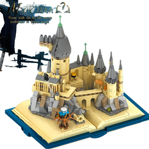 Vendita calda di blocchi di costruzione Harris kit regalo giocattolo per ragazzi segreti castelli libri di plastica 3D castelli <span class=keywords><strong>libro</strong></span> giocattolo - Product Image 2