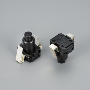 Interruptor de Botón Pulsador LG-35 de 12 V, 1NO, Cabeza Redonda, Auto-Reinicio, Interruptor de Encendido para Linterna - Product Image 3