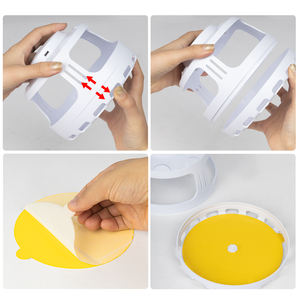 X-Pest 2024, diseño mejorado, trampas para insectos voladores alimentadas por batería para exteriores con 4 modos de trabajo, trampa para moscas reutilizable recargable por USB - Product Image 4