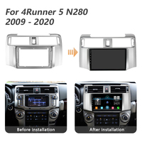 Lecteur DVD Quad-Core stéréo Android Audio écran tactile voiture Auto Navigation multimédia pour Toyota 4Runner 5 N280 2009 - 2020