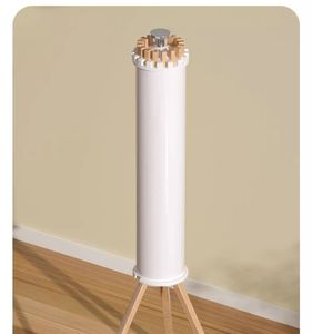 رف ثلاثي القوائم لتجفيف الملابس حامل ملابس قابل للنقل والطي موفر للمساحة لغسيل الملابس خشبي للأرضيات وقابل للطي - Product Image 4