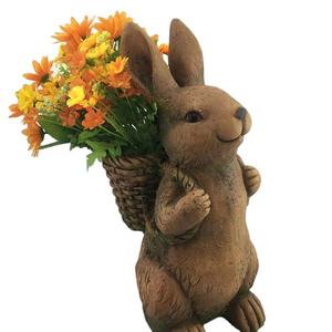 تمثال أرنب راتنجات مخصص بديع ديكور منزلي بأسلوب صناعي للعرض - Product Image 2