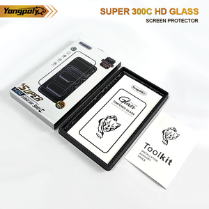 Yongpoly 300C กระจก HD ขอบโค้งขนาดใหญ่มากอลูมิเนียมสูงป้องกันไฟฟ้าสถิตย์ป้องกันลายนิ้วมือป้องกันหน้าจอสำหรับ iPhone 17 - Product Image 2