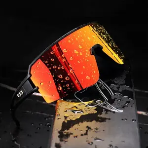 แว่นตากันแดดกีฬาน้ำหนักเบามากที่ทนทานแว่นตาสำหรับปั่นจักรยานวิ่งตกปลาเลนส์โพลาไรซ์ป้องกันหมอกแว่นตากลางแจ้งเพื่อความปลอดภัยโลโก้ตามสั่ง - Product Image 1