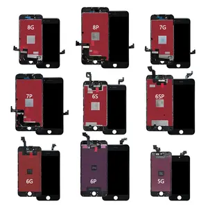 Điện Thoại Di Động Màn Hình Lcd Phụ Tùng Các Bộ Phận Di Động Ban Đầu Màn Hình Lcd Lcd Màn Hình Cảm Ứng Cho Iphone 5S 6S 6P 6 7 8 Cộng Với Hiển Thị Lắp Ráp - Product Image 1