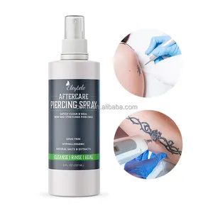 Private Label Aftercare Tattoo Spray per tatuaggi pulizia profonda all'ingrosso Private Label Tattoo Piercing Aftercare Spray