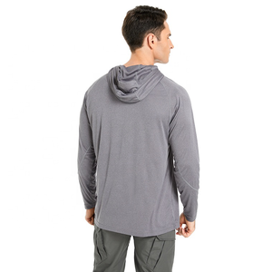 2025 felpa da pesca da uomo personalizzata in USA <span class=keywords><strong>abbigliamento</strong></span> resistente agli odori a secco rapido camicie da pesca con maniche lunghe per adulti - Product Image 2
