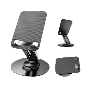 Soporte Giratorio 360° para Tablet de Escritorio °   Soporte Metálico para Tablet, Ajustable, Multiángulo, Accesorios para el Hogar y la Oficina - Product Image 3