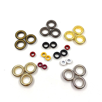 Boutons de style anneau classiques de luxe en fer anti-rouille, écologiques, durables et légers