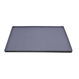 AMZ alas wastafel di bawah wastafel, M,L,XL ukuran S, alas wastafel dapur tahan air silikon untuk rak Liner Organizer nampan - Product Image 5