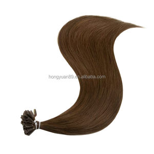 Extensions de cheveux à la kératine 60 # Platinum Blonde U Tip Cheveux vierges humains naturels Capsules d'ongles italiens chauds pré-collés 12 ''-26'' - Product Image 1