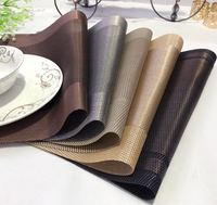 Napperons en PVC à la mode, tapis de Table à manger, décoration de Table, accessoires, prix