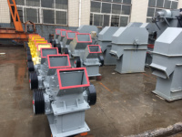 Concasseur de roche à marteaux Hongxing PC400x300 Rubble Master, capacité 5-150t/h, décharge réglable, multicolore, garantie 1 an