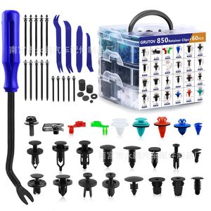 Grutov 850 Retainer <b>Clips</b> 60pcs Assorted Automotive Fasteners For <b>Car</b> Repair And Replacement - Product Image 1