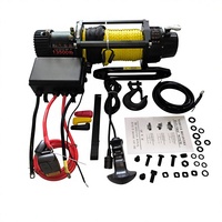 Treuil électrique 12V 24V 48V IP68 12000 Lbs avec câble synthétique pour récupération Jeep Wrangler Warn Smittybilt XRC Alt, vente en gros, direct usine