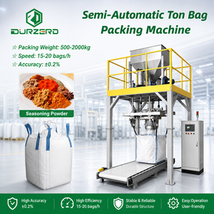 Machine <span class=keywords><strong>de</strong></span> remplissage semi-automatique pour poudre d'assaisonnement en sacs <span class=keywords><strong>de</strong></span> 500-2000 kg, machine <span class=keywords><strong>de</strong></span> pesage et <span class=keywords><strong>de</strong></span> remplissage pour sacs FIBC Jumbo - Product Image 1