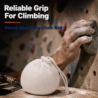 Boule de craie réutilisable en vrac, anti-transpiration, au carbonate de magnésium pur pour l'escalade, la gymnastique et l'entraînement