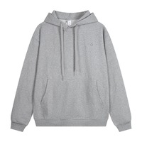 Pull sport en coton automne-hiver de haute qualité avec logo lettre, coupe ample et confortable, style américain