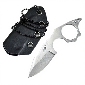 Cuchillo de Bolsillo EDC de Hoja Fija Pequeña de Acero 9Cr18MOV de Alta Calidad ZY con Funda, para Campismo al Aire Libre, Personalizable, Compatible con OEM/ODM - Product Image 4