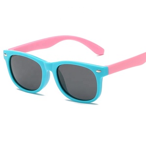 Gafas de Sol Coloridas de Moda <span class=keywords><strong>2022</strong></span>, Gafas de Sol de Dibujos Animados Baratas con Lentes de Protección Solar para Niños - Product Image 3