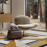 Chaise simple pétale de luxe à lumière directe d'usine-parfaite pour le balcon ou le jardin du salon de la villa comme chaise